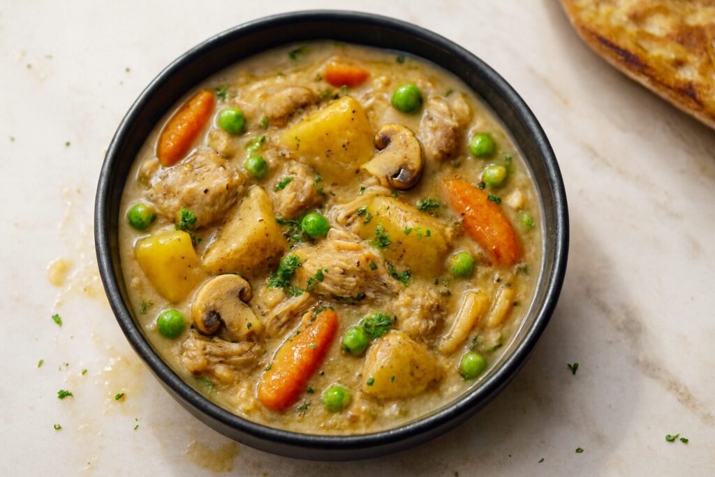 Crockpot Chicken & Veggie Stew