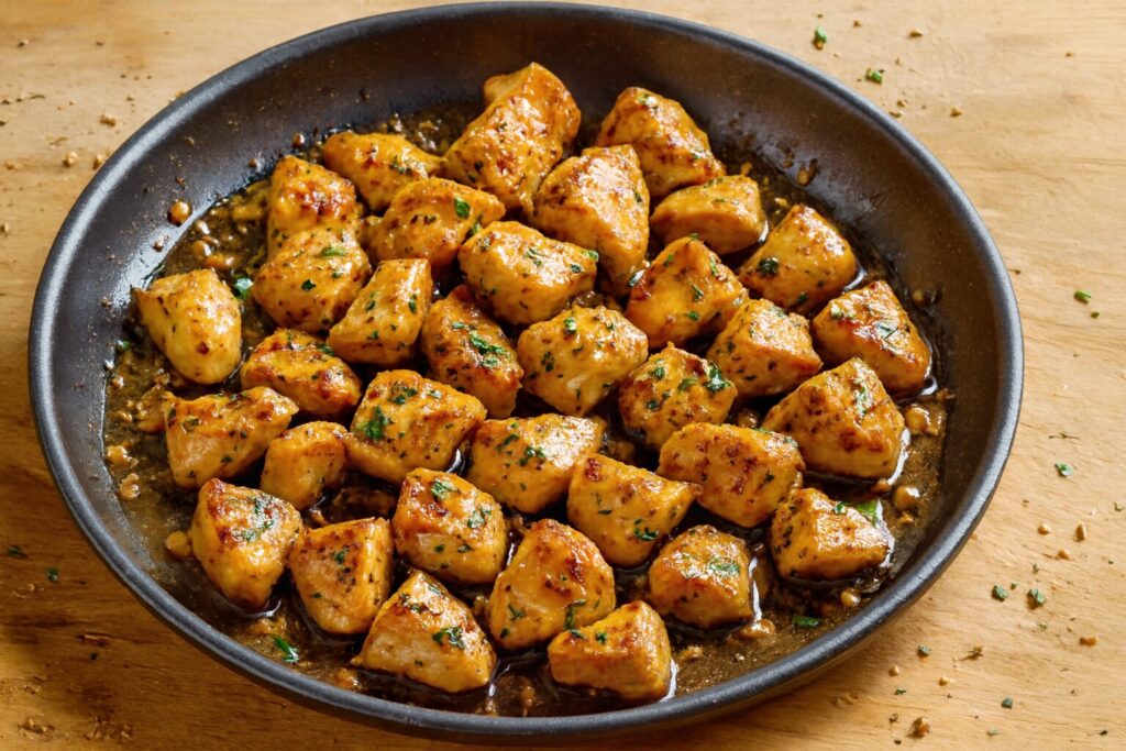 Garlic Butter Chicken Bites