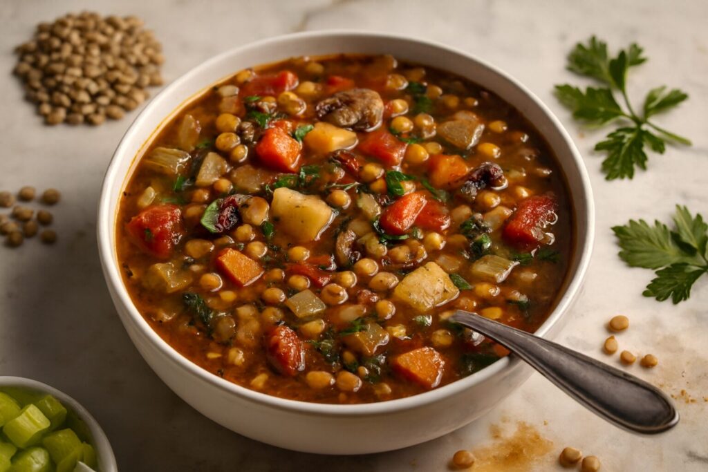 Lentil and Vegetable soup