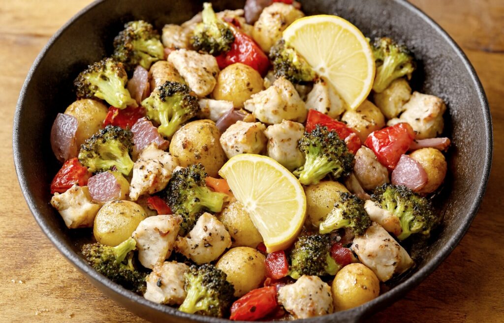 Sheet Pan Chicken and Veggies