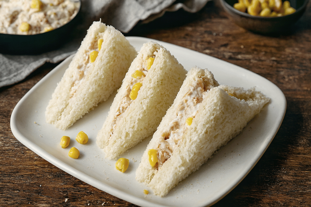 Tuna Mayo Sweetcorn Sandwich Meal