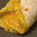 Breakfast Burrito with Eggs & Cheese Cover