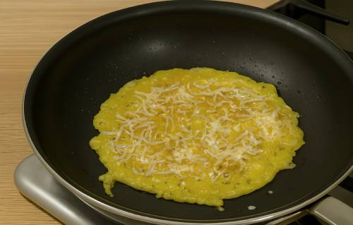 Breakfast Burrito with Eggs & Cheese Step 5