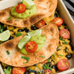 Egg & Spinach Breakfast Quesadilla post featured cover