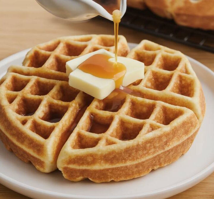 Buttermilk Waffles vlog post cover