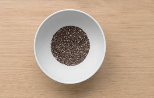 Chia Pudding Almond Milk Step-1