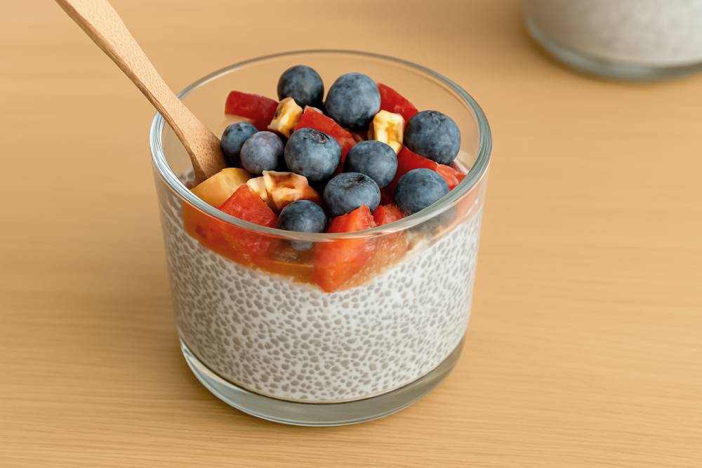 Chia Pudding with Almond Milk Recipe