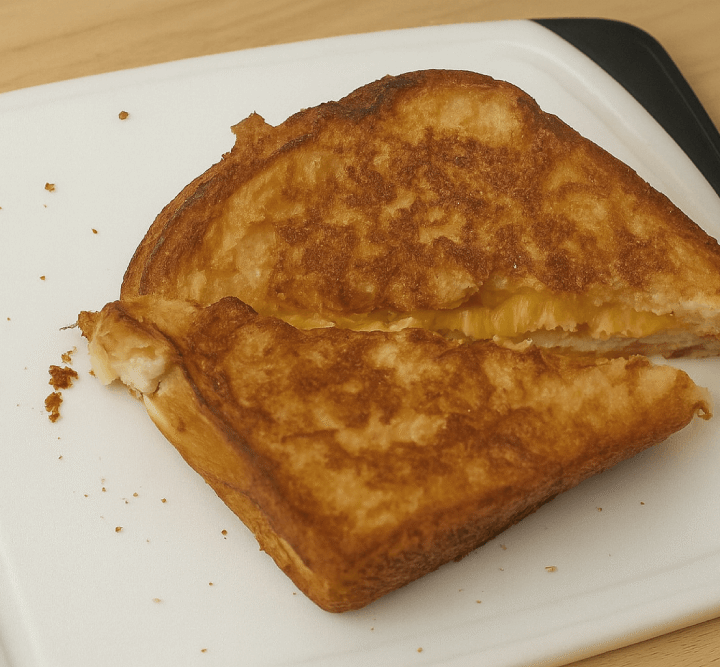 Classic Grilled Cheese Sandwich Cover