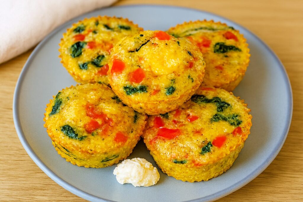 Spinach and Feta Egg Muffins
