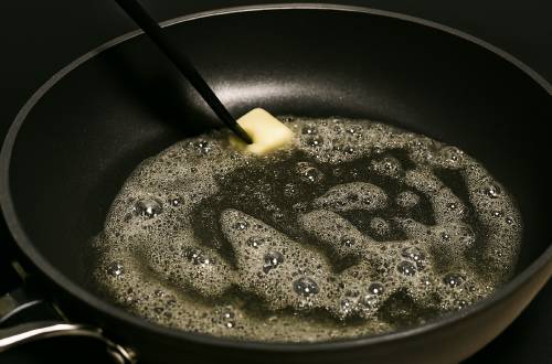Step 2 - Heating the pan