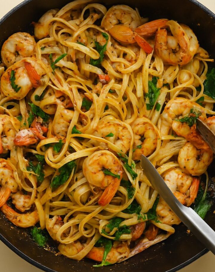 Garlic Butter Shrimp Pasta post cover