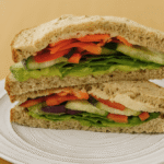 Veggie Hummus Sandwich Cover