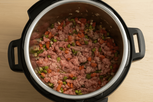Add the beef