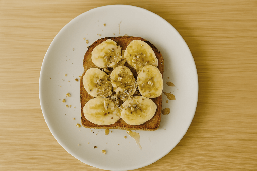 Peanut Butter Banana Toast
