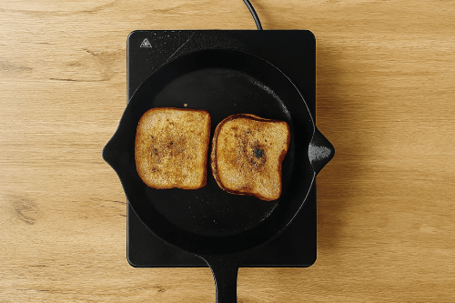 Peanut Butter Banana Toast Recipe Step 1