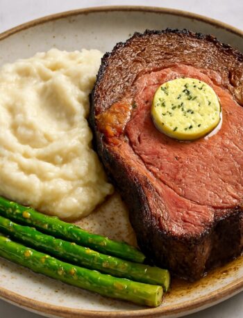 Roast Prime Rib with Garlic Herb Butter Post Cover