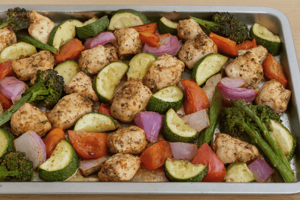 Sheet Pan Chicken & Veggies