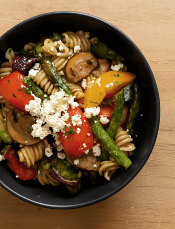 Vegetable Pasta Salad Recipe Cover