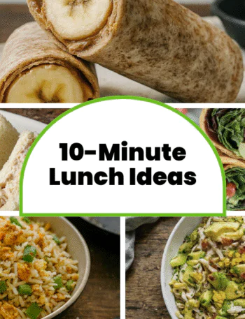 10-Minute Lunch Ideas Post Cover