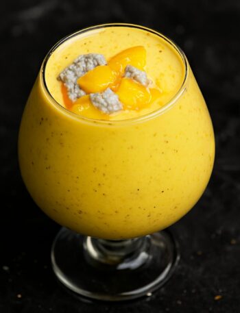 Mango Chia Seed Smoothie Blog Post Cover