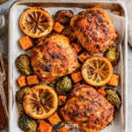 Sheet Pan Chicken & Veggies post featured cover