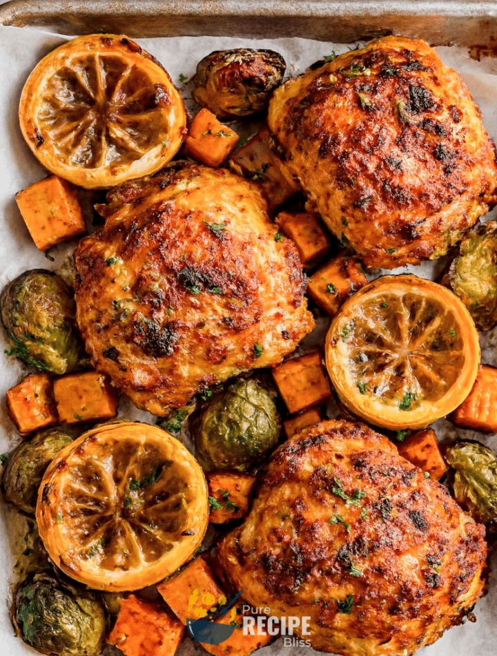 Sheet Pan Chicken & Veggies post featured cover