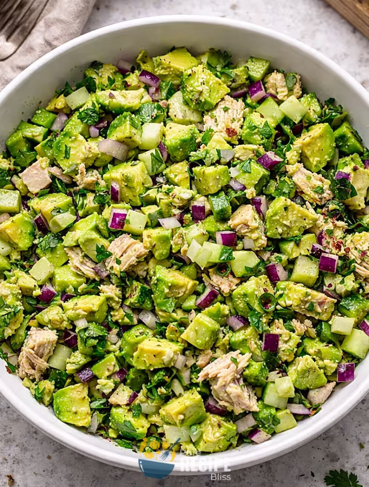 Avocado Tuna Salad recipe post featured image