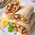 Spicy Grilled Chicken Wraps recipe post featured image