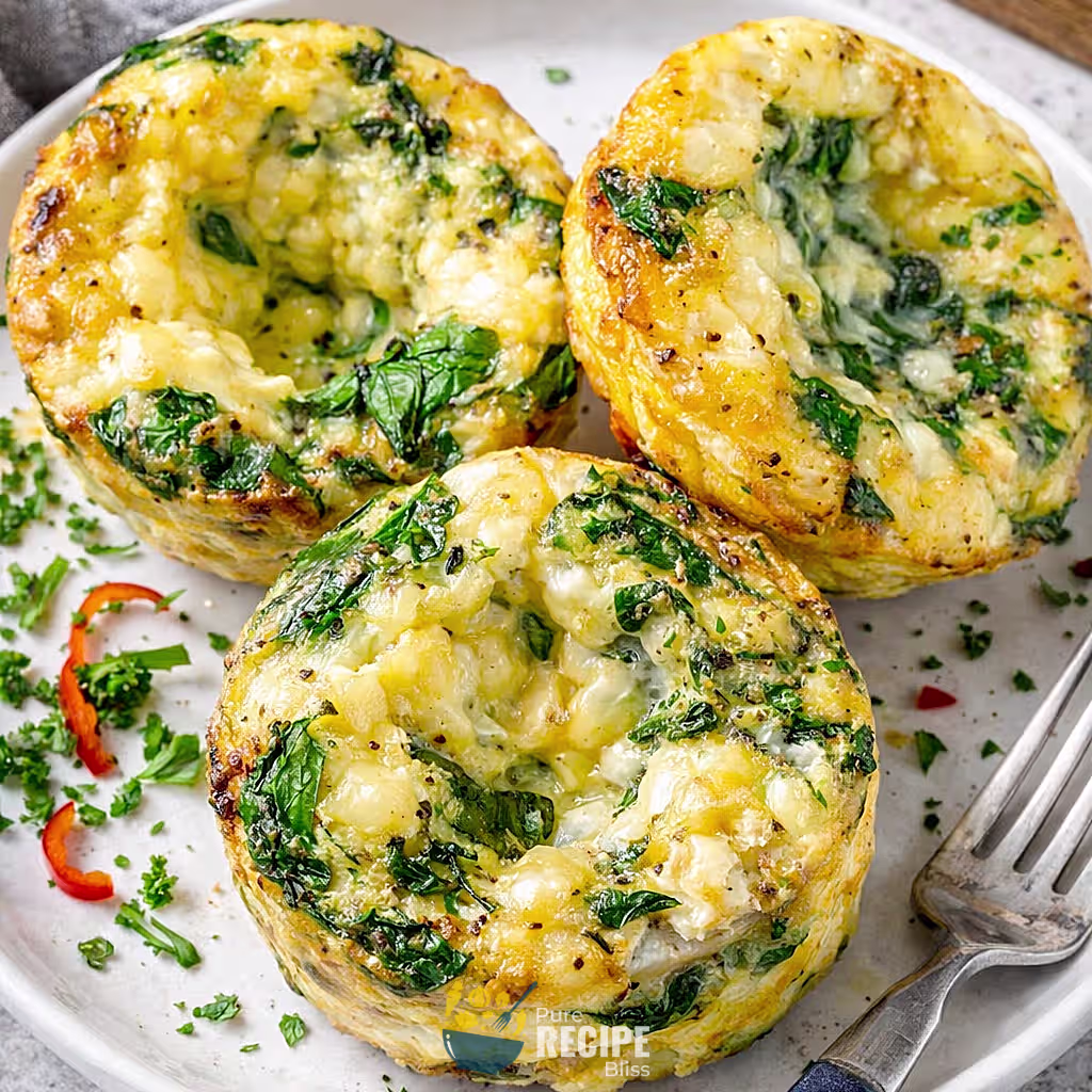 Spinach Feta Egg Muffins
