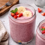 Strawberry Banana Smoothie recipe post featured image