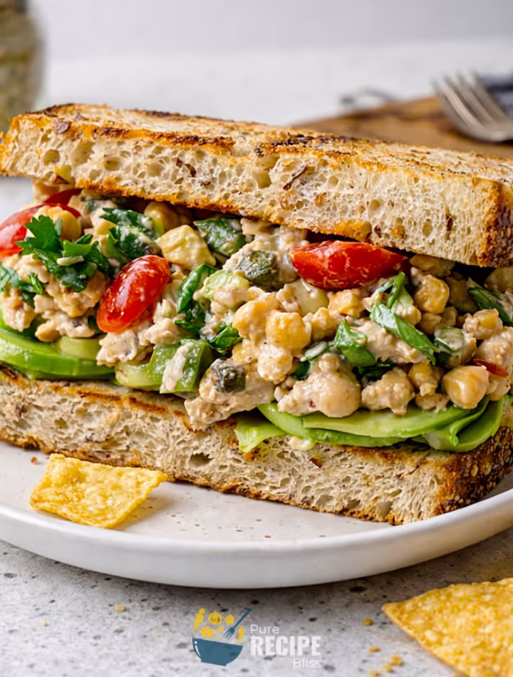 Featured post image for Chickpea Salad Sandwich