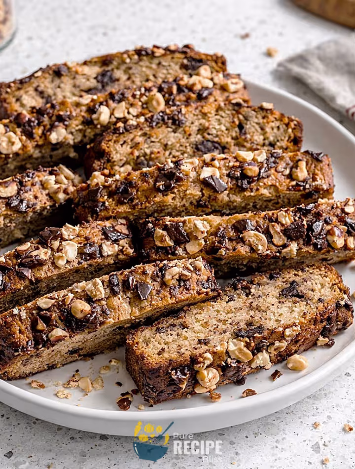 Featured post image for Chocolate Hazelnut Banana Bread