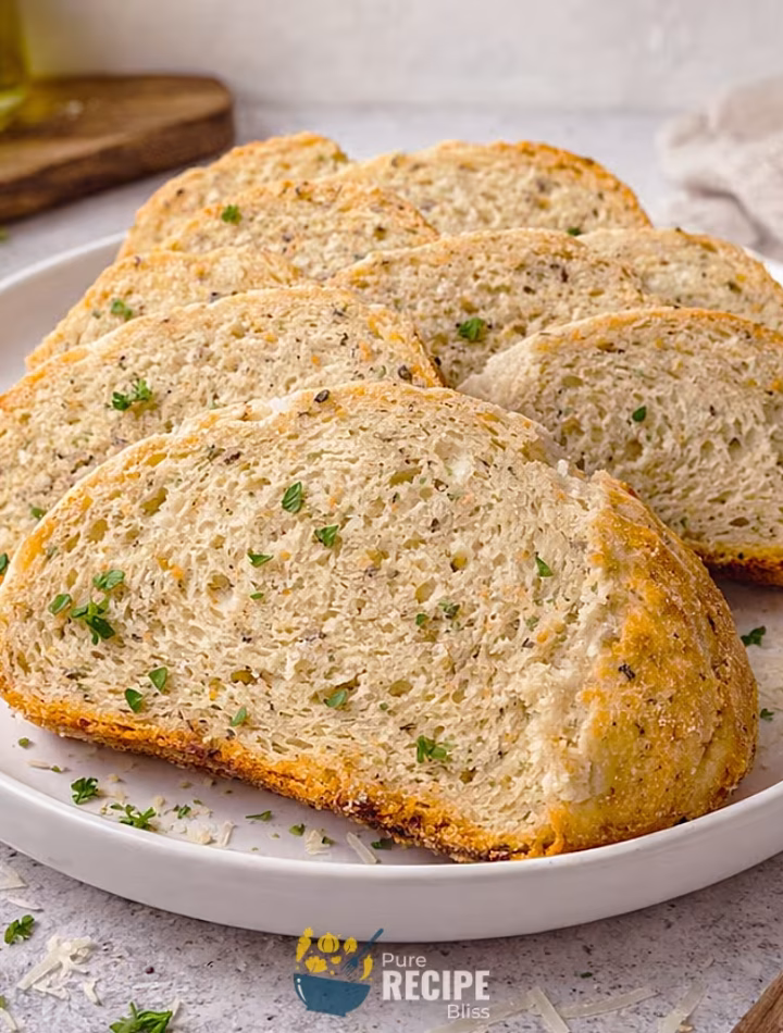 Featured post image for Garlic Parmesan Herb Bread