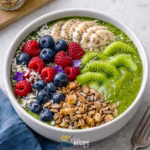 Green Smoothie Bowl recipe post featured image
