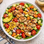 Featured post cover for Grilled Chicken Salad with Honey Mustard Dressing