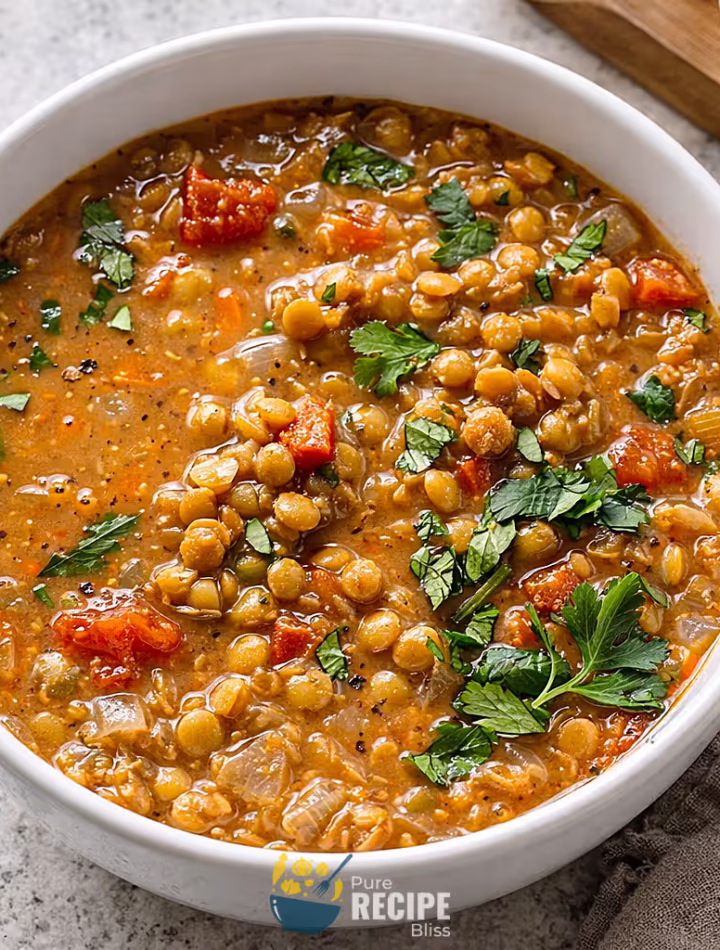 Lentil Soup with Smoky Chipotle Flavor recipe post featured image