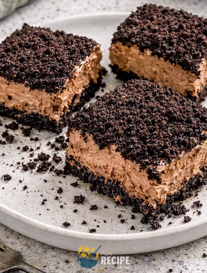 Oreo Dirt Cake recipe post featured image