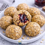 Featured post image for Peanut Butter & Jelly Energy Bites
