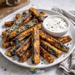 Zucchini Fries with Parmesan & Lemon Aioli recipe post featured image