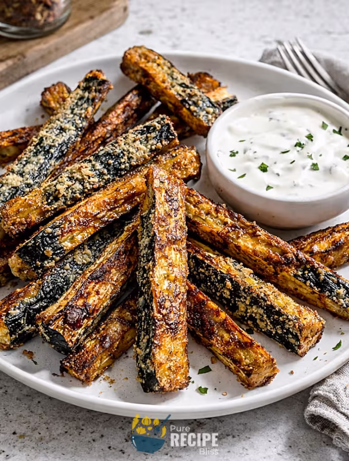 Zucchini Fries with Parmesan & Lemon Aioli recipe post featured image