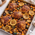 Featured post image for Sheet pan chicken and veggies