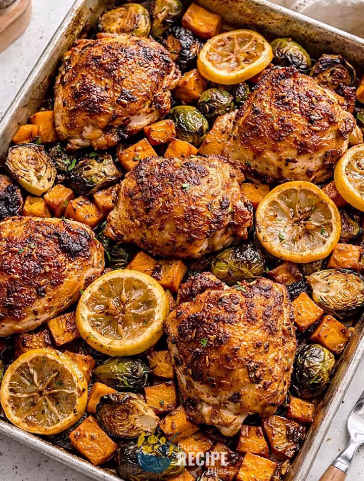 Featured post image for Sheet pan chicken and veggies